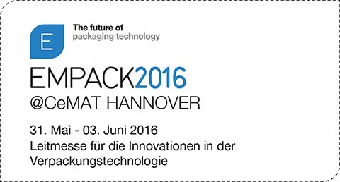 Sperrer Industrieverpackungen bei der EMPACK2016@CeMAT HANNOVER